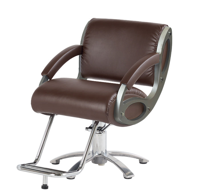 GLASSES ダークブラウン&肘シルバー